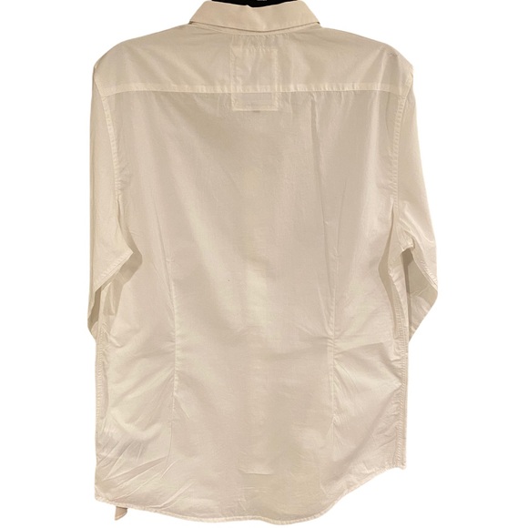 **LIKE NEW** M GUESS White Button-Up. Size M. Slim Fit. - Picture 2 of 5